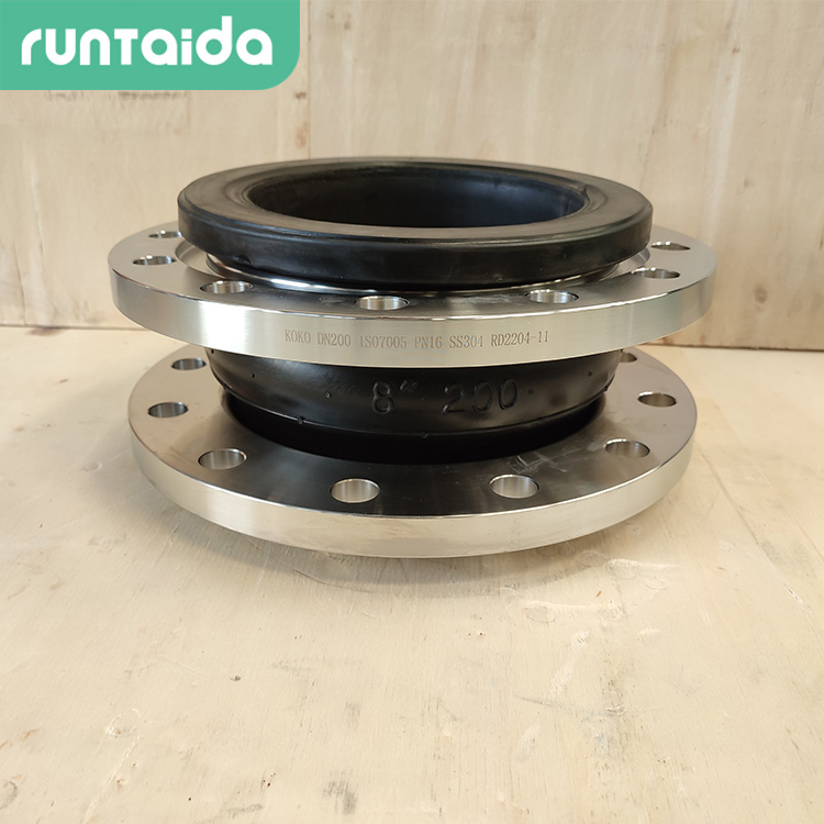 潤泰達—可曲撓橡膠接頭 法（fǎ）蘭連接軟接頭 柔性橡膠（jiāo）接頭