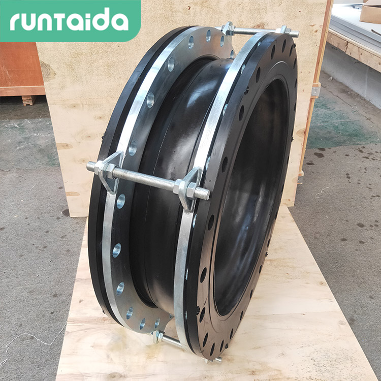 潤泰達-大翻（fān）邊全密封橡膠接頭限位橡膠軟接頭橡膠伸縮接頭