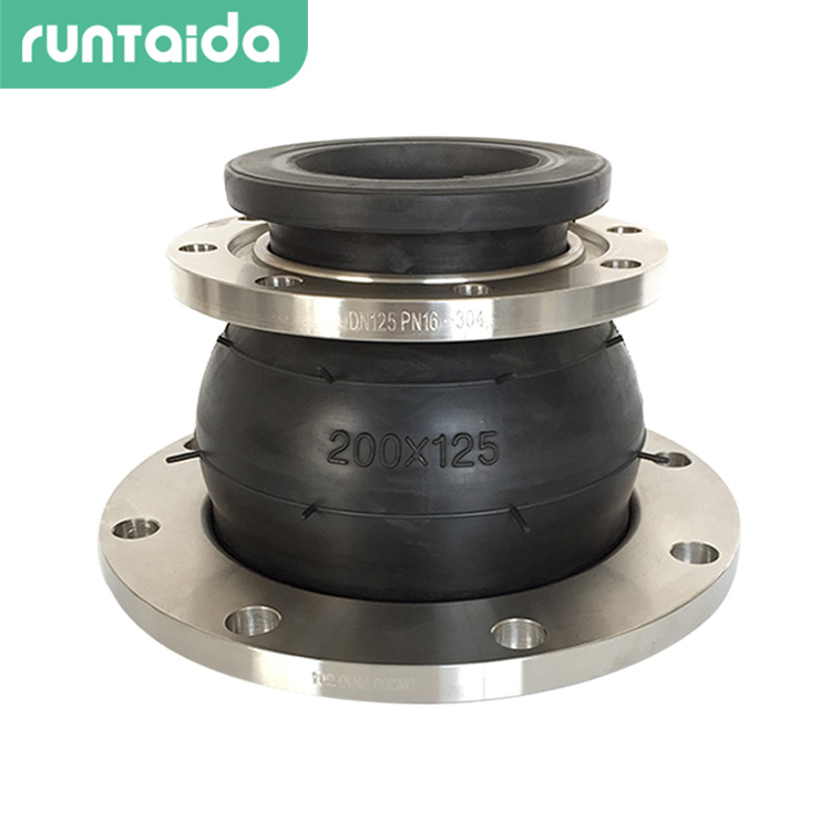 耐酸堿（jiǎn）同（tóng）心異徑橡膠軟接頭