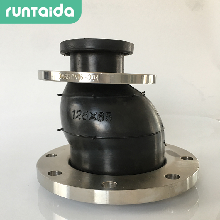 偏（piān）心異徑橡膠軟接頭